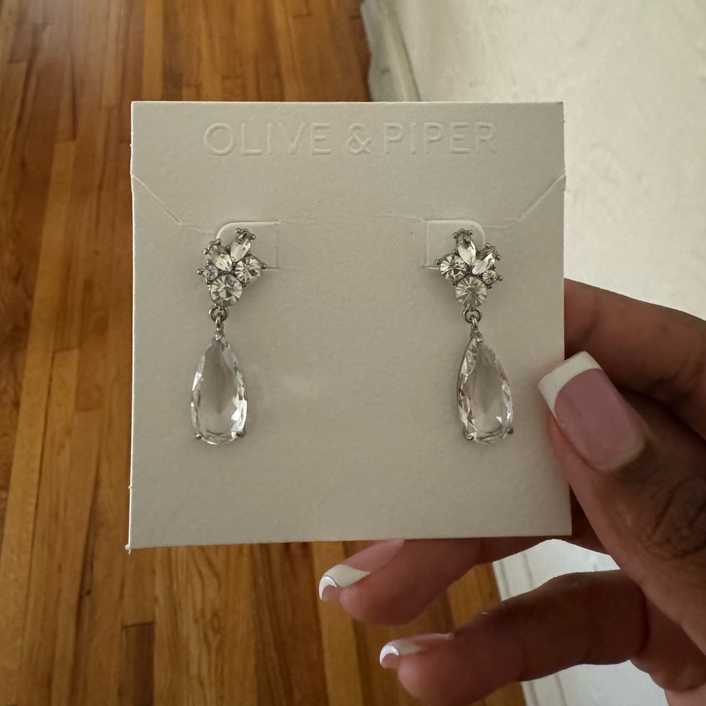 Olive And Piper earrings, brand new